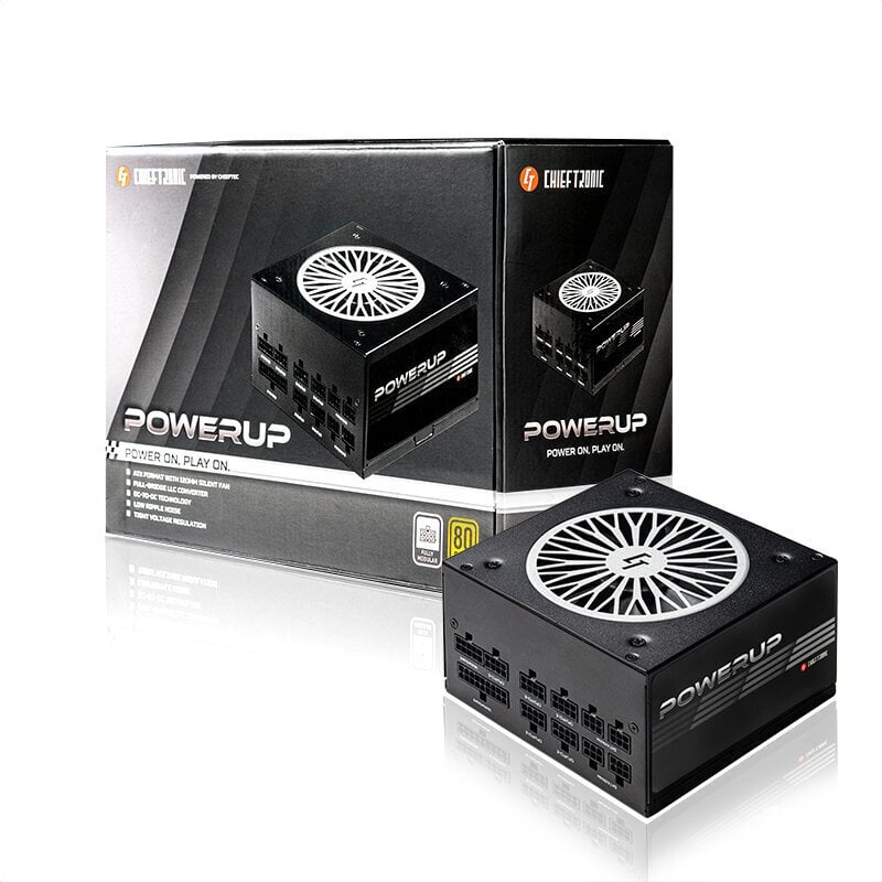 Power Supply|CHIEFTEC|850 Watts|Efficiency 80 PLUS GOLD|PFC Active|GPX-850FC hind ja info | Toiteplokid | hansapost.ee