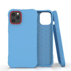 Telefoni ümbris Soft Color Case flexible gel case for iPhone 12 mini, sinine цена и информация | Чехлы для телефонов | hansapost.ee