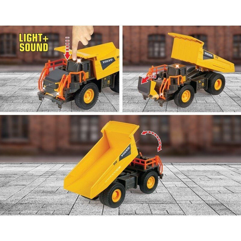 Kallur Volvo R45D 1:45 20cm цена и информация | Mänguasjad poistele | hansapost.ee