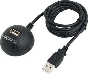 Logilink CU0013, док-станция USB 2.0, удлинитель, 1,5 м цена и информация | Кабели и провода | hansapost.ee