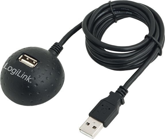Logilink CU0013, dokkimisjaam USB 2.0, laiendus, 1,5 m цена и информация | Juhtmed ja kaablid | hansapost.ee