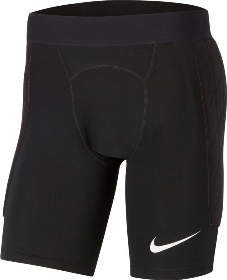 Väravavahi lühikesed püksid Nike Y Gardinien Padded GK Tight CV0053 010, must цена и информация | Jalgpalli varustus ja riided | hansapost.ee