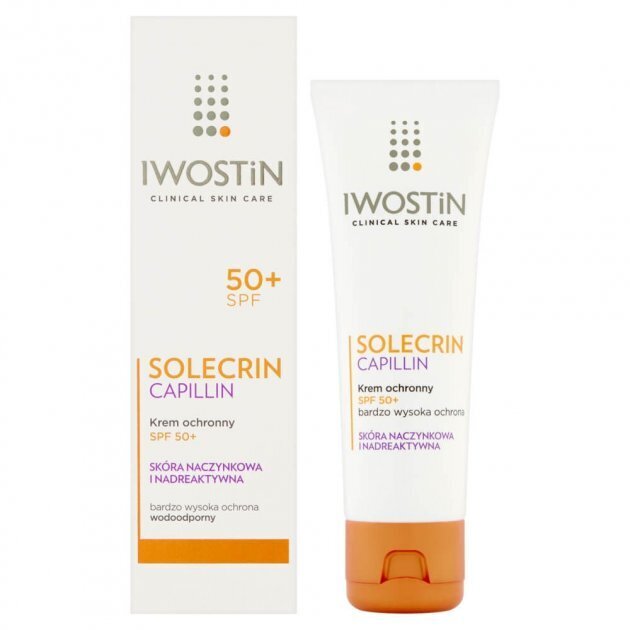 Päikesekaitsekreem Iwostin Solecrin Capillin SPF 50+, 50 ml цена и информация | Päikesekaitse ja päevitusjärgsed kreemid | hansapost.ee