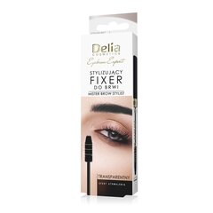 Fikseeriv kulmugeel Delia Eyebrow Expert Läbipaistev, 11 ml price and information | Eye shadows, mascaras and eyeliners | hansapost.ee