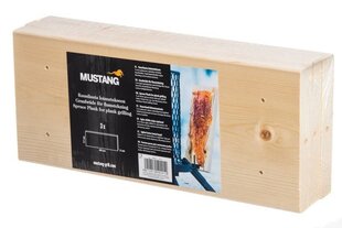 Деревянные доски для жарки рыбы Mustang 33мм/3шт. цена и информация | Аксессуары для гриля и барбекю | hansapost.ee