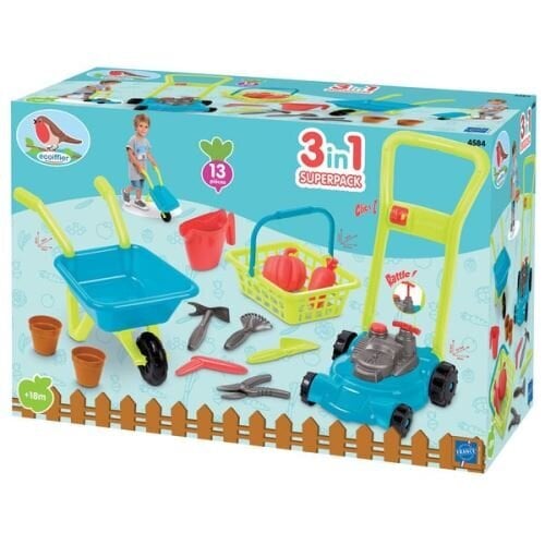Super 3in1 aiamänguasjade pakk Ecoiffier цена и информация | Arendavad laste mänguasjad | hansapost.ee