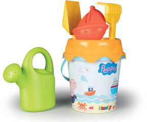 Smoby Põrsas Peppa (Peppa Pig) liivamänguasjade komplekt hind ja info | Ranna- ja õuemänguasjad | hansapost.ee