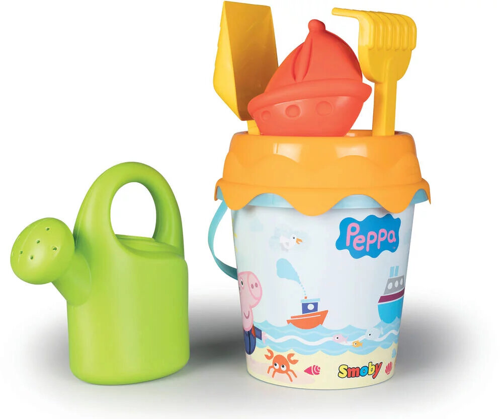 Smoby Põrsas Peppa (Peppa Pig) liivamänguasjade komplekt цена и информация | Ranna- ja õuemänguasjad | hansapost.ee