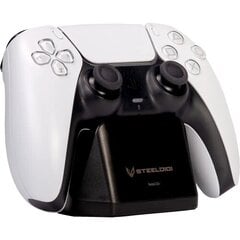 Зарядная станция SteelDigi Azure Moose для Dualsense PS5, черная цена и информация | Аксессуары для компьютерных игр | hansapost.ee