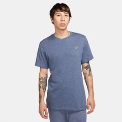 Nike футболка мужская NSW CLUB TEE SUST, синяя цена и информация | Мужские футболки | hansapost.ee