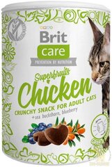 Brit Care лакомство Superfruits с курицей, 100 г цена и информация | Лакомства для котов | hansapost.ee