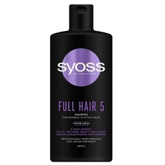 Volüümi andev šampoon Syoss, 440 ml hind ja info | Šampoonid | hansapost.ee