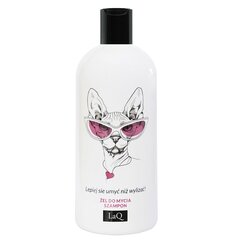 Гель для душа - шампунь LaQ Wash gel & shampoo 2in1 Kitty, 300 мл цена и информация | Масла, гели для душа | hansapost.ee