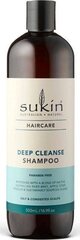 Шампунь для глубокого очищения волос Sukin, 500 мл цена и информация | Шампуни | hansapost.ee