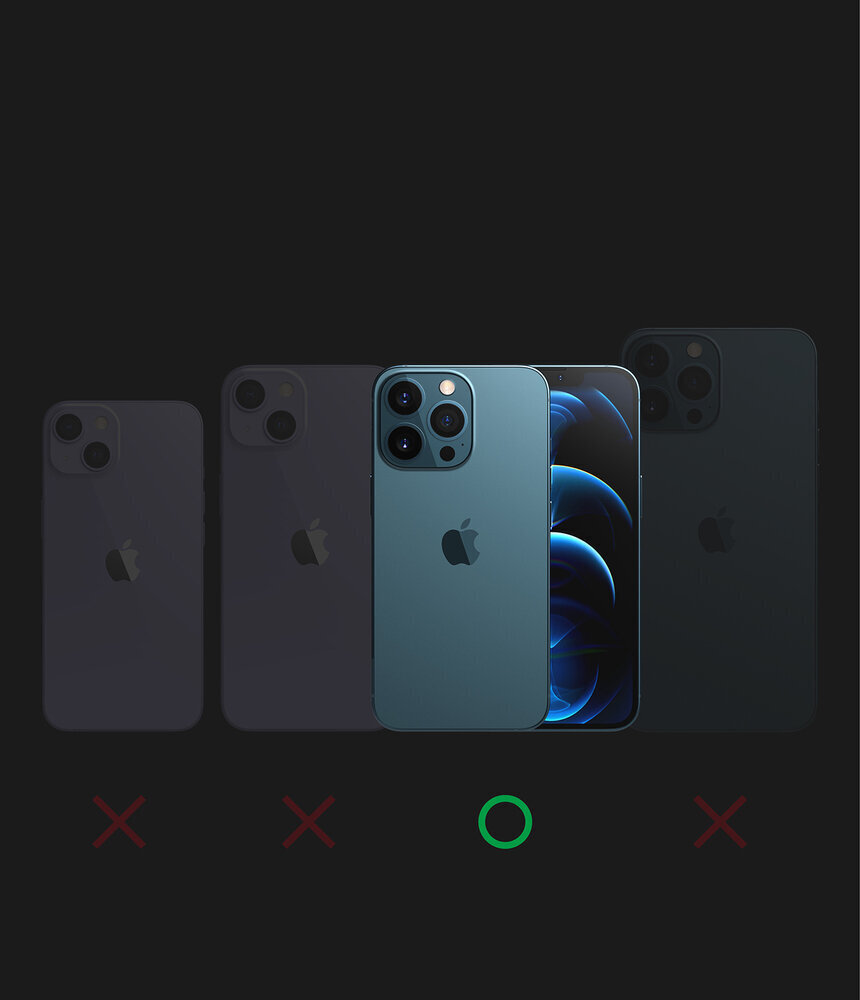 Telefoniümbris Ringke Fusion X durable PC Case with TPU Bumper for iPhone 13 Pro black (FX550E55), must цена и информация | Telefonide kaitsekaaned ja -ümbrised | hansapost.ee