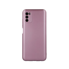 Telefoniümbris Metallic case for Samsung Galaxy A52 4G / A52 5G / A52S 5G, roosa hind ja info | Telefonide kaitsekaaned ja -ümbrised | hansapost.ee