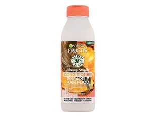 Питательный кондиционер для длинных, потерявших блеск волос Garnier Fructis Hair Food Pineapple, 350 мл цена и информация | Бальзамы, кондиционеры | hansapost.ee