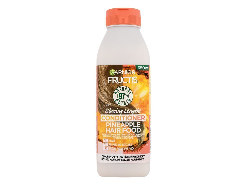 Toitev palsam pikkadele ja tuhmidele juustele, Garnier Fructis Hair Food Pineapple, 350 ml цена и информация | Palsamid | hansapost.ee