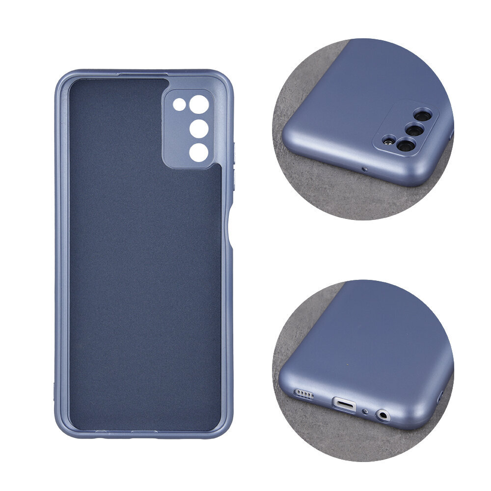 Telefoniümbris Metallic case for Motorola Moto G22 4G, sinine цена и информация | Telefonide kaitsekaaned ja -ümbrised | hansapost.ee