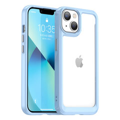 Telefoniümbris Outer Space Case iPhone 14 hard cover with gel frame, sinine цена и информация | Чехлы для телефонов | hansapost.ee