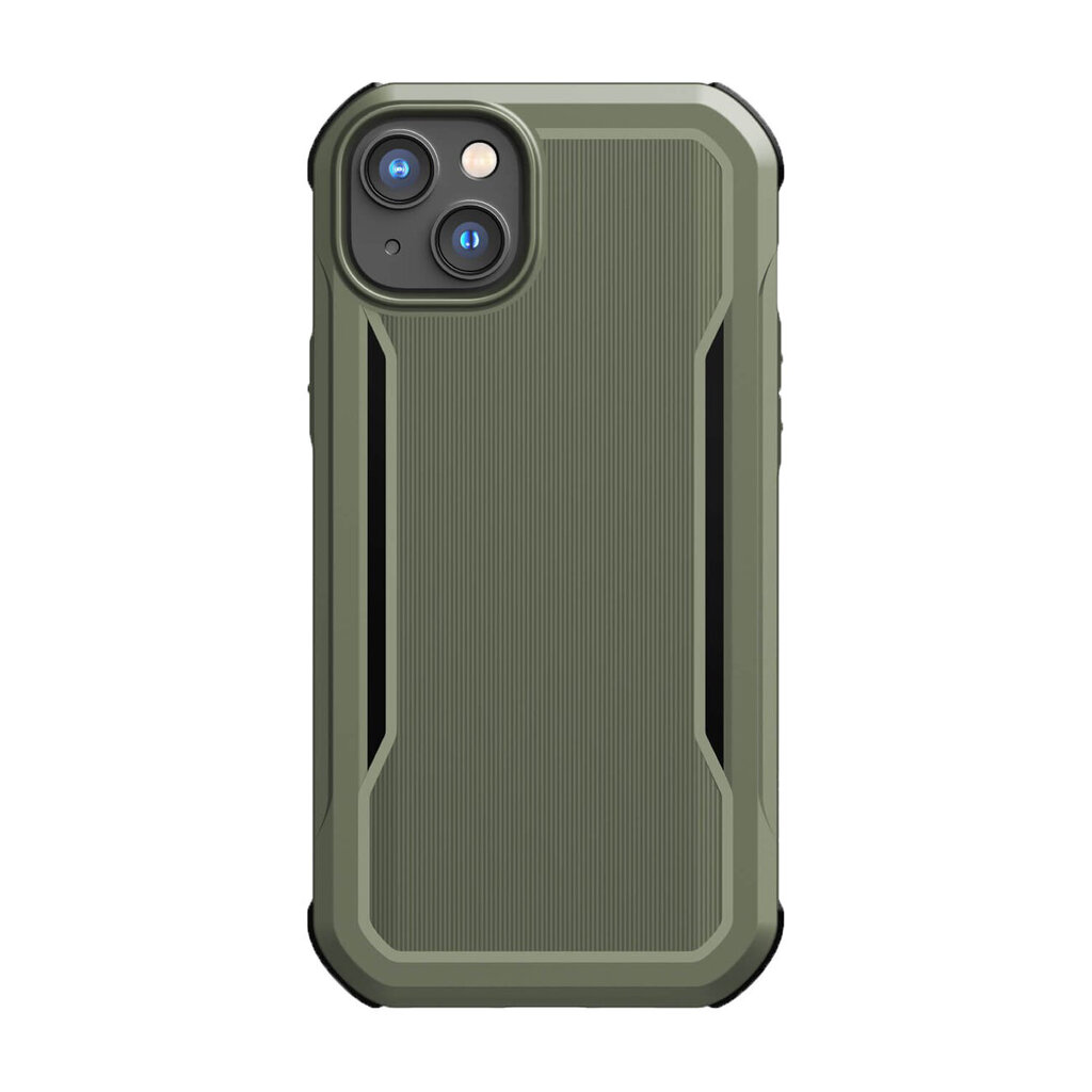 Telefoniümbris Raptic X-Doria Fort Case iPhone 14 with MagSafe armored cover, roheline цена и информация | Telefonide kaitsekaaned ja -ümbrised | hansapost.ee