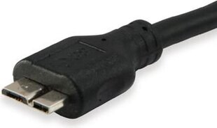 USB 3.0 ühendusega kaabel A-St./ micro B-St. 2,0m must hind ja info | Juhtmed ja kaablid | hansapost.ee