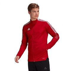 Джемпер мужской Adidas Tiro 21 Track M GM7308 77809, красный цена и информация | Мужские толстовки | hansapost.ee