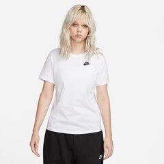 Женская футболка Nike NSW TEE CLUB, белая цена и информация | Женские футболки | hansapost.ee