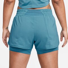 Nike naiste lühikesed püksid ONE DF MR 3IN 2N1 SHORT, sinine hind ja info | Nike Naistele | hansapost.ee