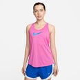 Nike naiste treeningsärk ONE DF SWSH HBR TANK, fuksia