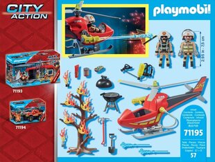 71195 PLAYMOBIL® City Action, Tuletõrjehelikopter hind ja info | Klotsid ja konstruktorid | hansapost.ee