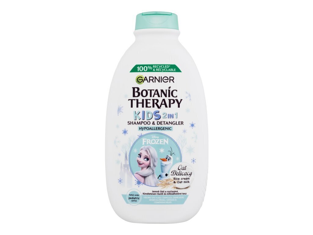 Šampoon ja palsam ühes lastele Garnier Botanic Therapy Kids Frozen 400 ml цена и информация | Šampoonid | hansapost.ee