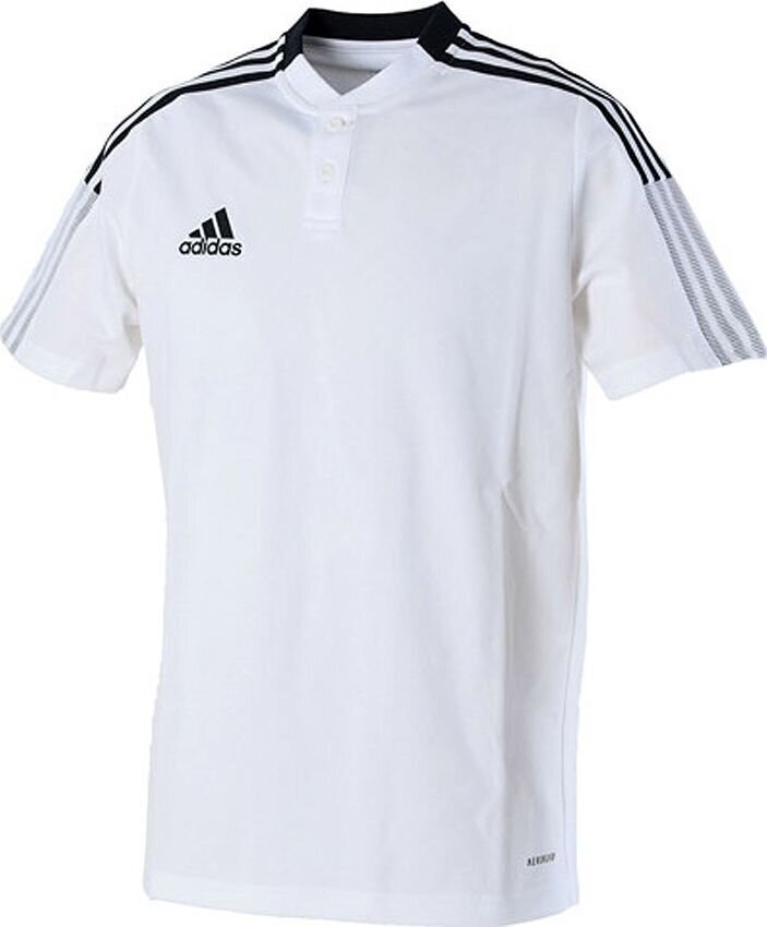 Meeste T-särk Adidas Tiro 21 Polo M GM7363, valge hind ja info | T-särgid meestele | hansapost.ee