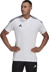 Meeste T-särk Adidas Tiro 21 Polo M GM7363, valge цена и информация | Мужские футболки | hansapost.ee