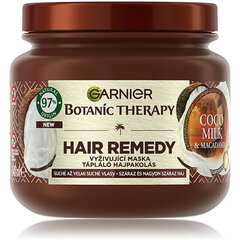Toitev juuksemask Garnier Botanic Therapy Coco Milk & Macadamia 3-in1 340 ml hind ja info | Juuksemaskid, õlid ja seerumid | hansapost.ee
