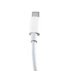 Maxlife cable MXUC-05 USB-C - USB-C 2,0 м 60 Вт white цена и информация | Кабели для телефонов | hansapost.ee