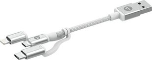 Mophie USB-A - Lightning 1 м (MPH024WHT) цена и информация | Кабели для телефонов | hansapost.ee