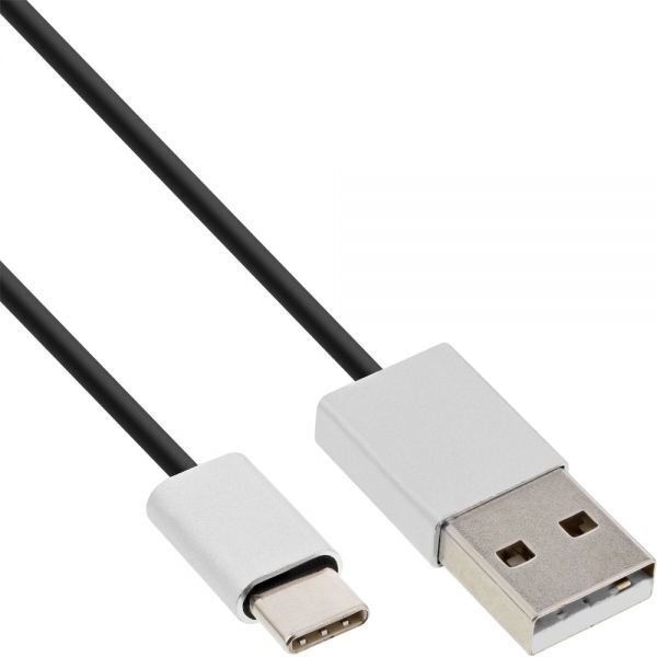 InLine USB-A - USB-C 5 m (35835) цена и информация | Mobiiltelefonide kaablid | hansapost.ee
