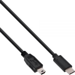 InLine USB-C - miniUSB 0.5 m (35756) hind ja info | Mobiiltelefonide kaablid | hansapost.ee