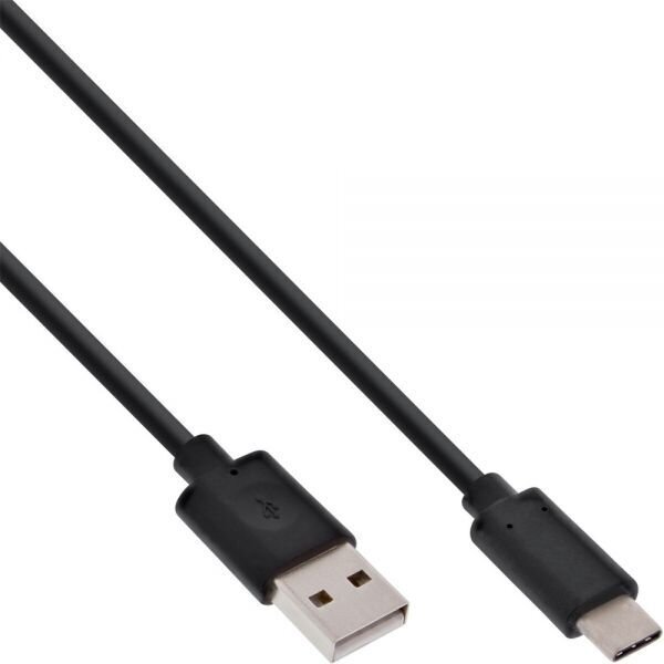 InLine USB-A - USB-C 2 m (35732) цена и информация | Mobiiltelefonide kaablid | hansapost.ee