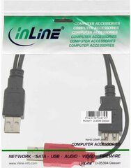 InLine USB-A - 2x USB-A 0.2 m (34510Z) hind ja info | Mobiiltelefonide kaablid | hansapost.ee