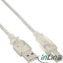 InLine USB-A - USB-B 7 m (34557T) цена и информация | Кабели для телефонов | hansapost.ee