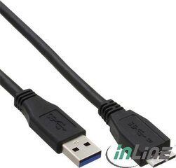 InLine USB-A - 2 м (35420) цена и информация | Кабели для телефонов | hansapost.ee