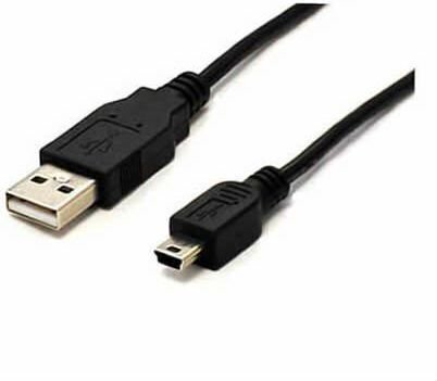 Sharkoon USB-A - miniUSB 1 m (4044951015566) hind ja info | Mobiiltelefonide kaablid | hansapost.ee