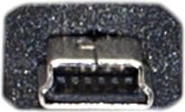 Sharkoon USB-A - miniUSB 1 m (4044951015566) hind ja info | Mobiiltelefonide kaablid | hansapost.ee