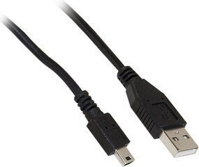 Шаркун USB-A - miniUSB 1 м (4044951015566) цена и информация | Кабели для телефонов | hansapost.ee