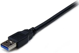 StarTech USB-A - USB-A 2 м (USB3SEXT2MBK) цена и информация | Borofone 43757-uniw | hansapost.ee