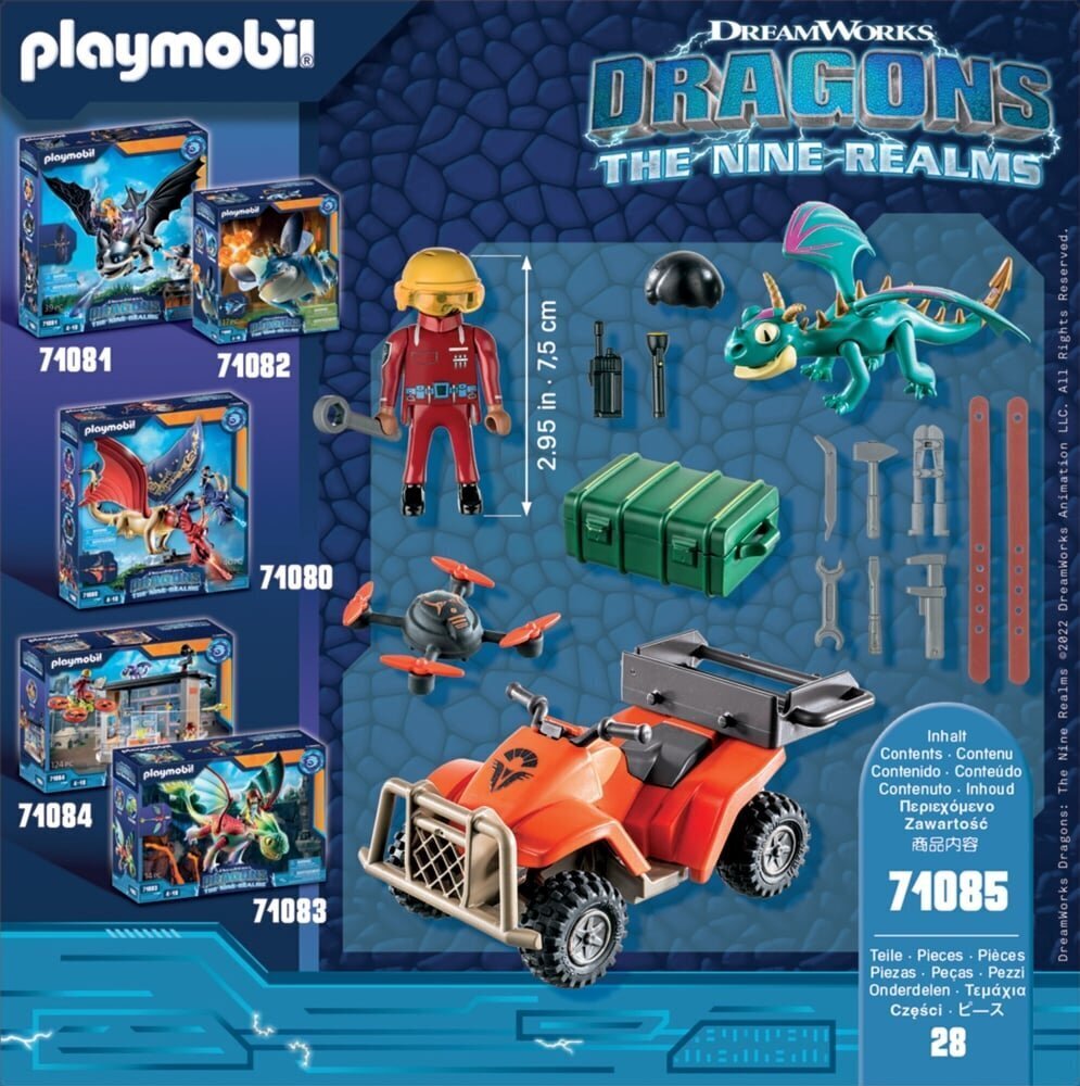 71085 PLAYMOBIL® Dragons, The Nine Realms цена и информация | Klotsid ja konstruktorid | hansapost.ee