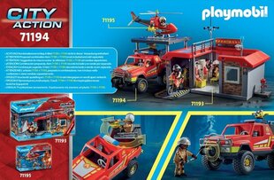 71194 PLAYMOBIL® City Action, Tuletõrjeauto цена и информация | Конструкторы и кубики | hansapost.ee