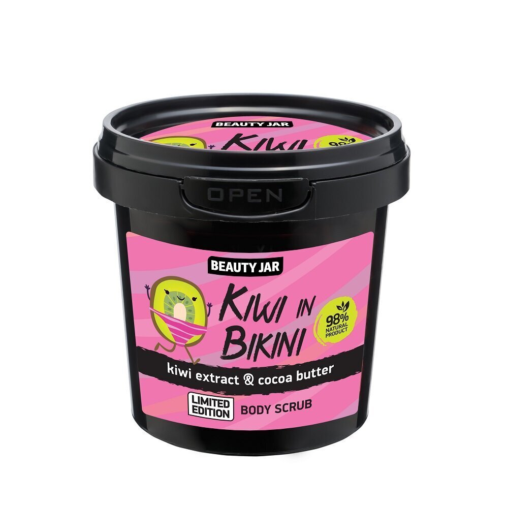 Kehakoorija Beauty Jar Kiwi in Bikini, 200 g hind ja info | Kehakoorijad | hansapost.ee
